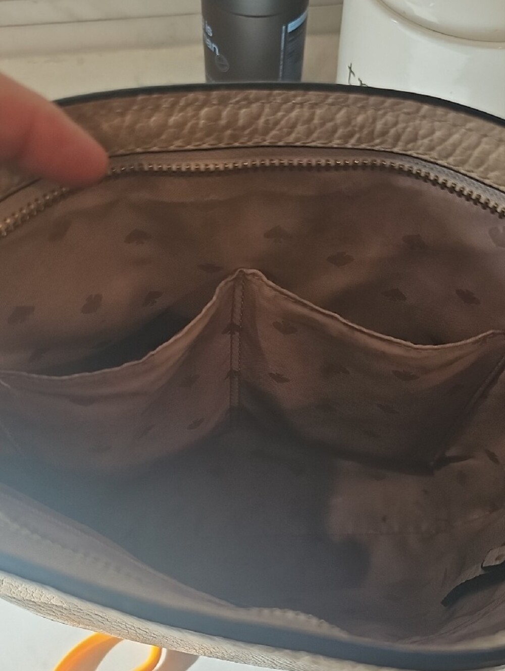 kate spade Beige and Black Two-Tone Crossbody Bag - Picture 6 of 7